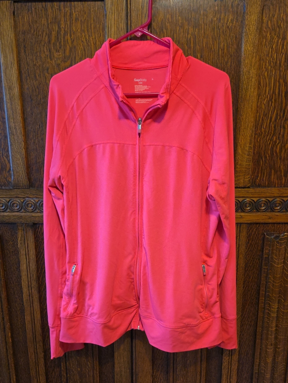 GAP Hot Pink Full-Zip Athleisure